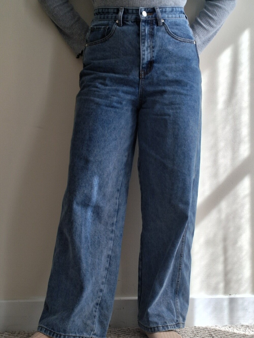 Maniere De Voir Wide Jeans 30 Waist 30 Inseam Non-stretch GUC MSRP 200$